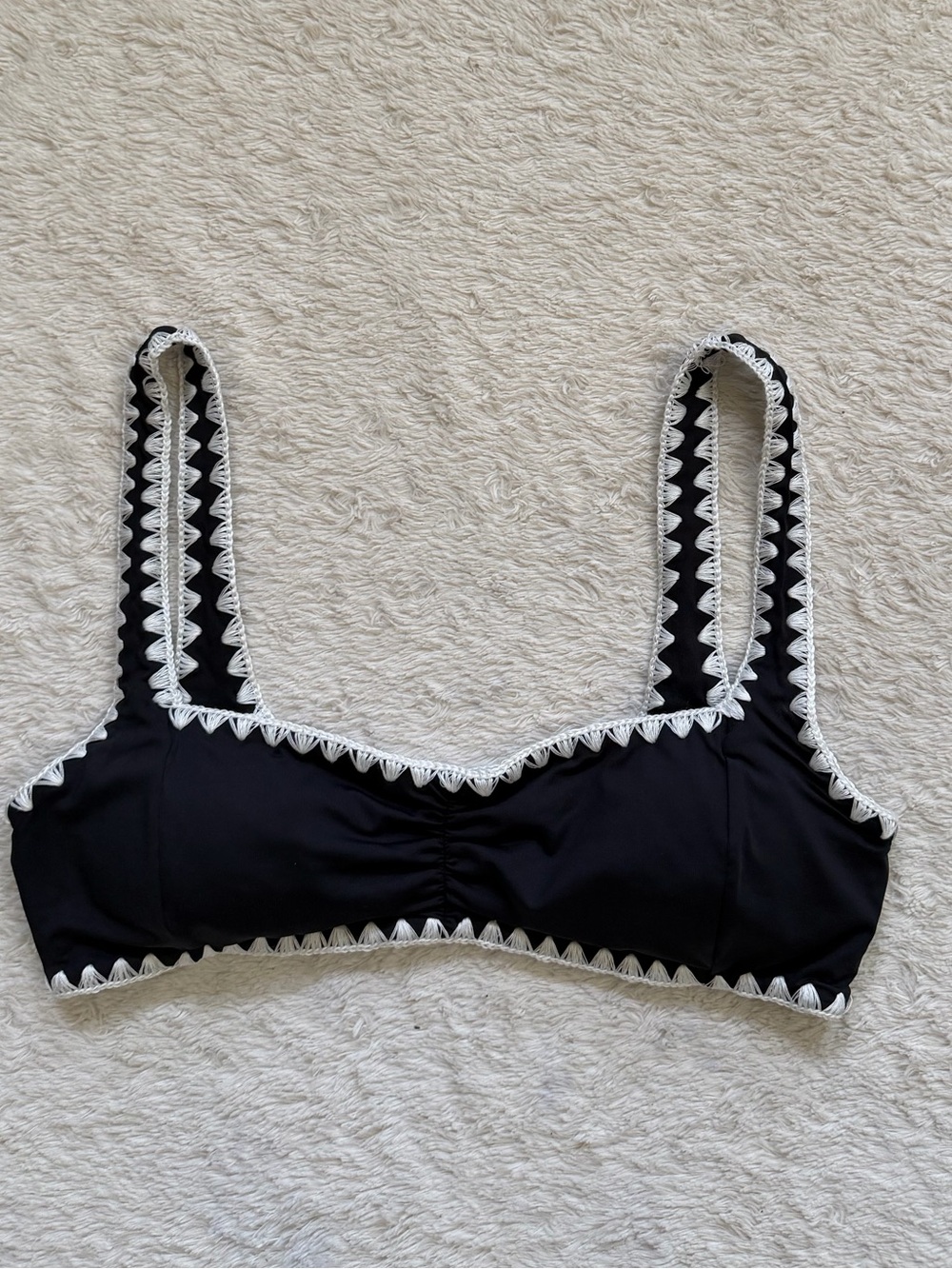 L*space Effie Shirred Bikini Top NWOT - Picture 10 of 13
